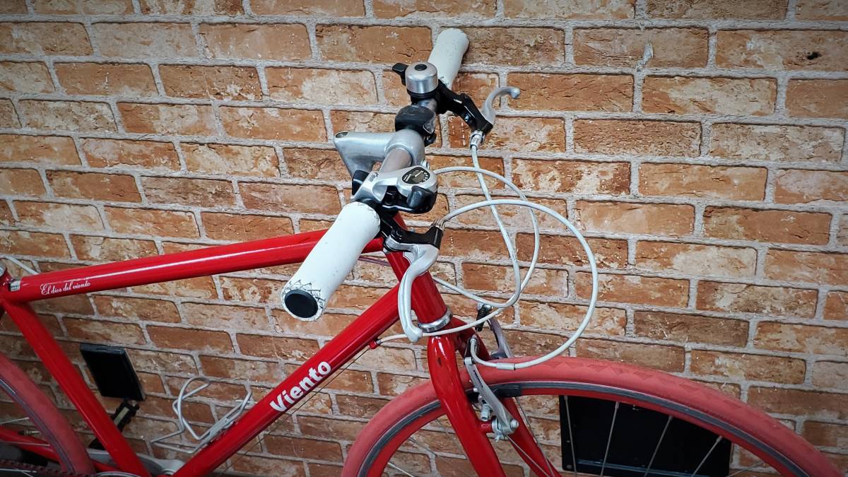 自転車 viento 700c(赤色)