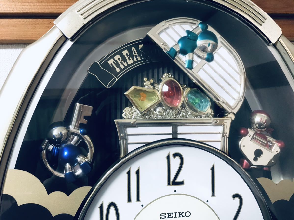 SEIKO セイコー トレジャーアイランド からくり時計 振り子時計