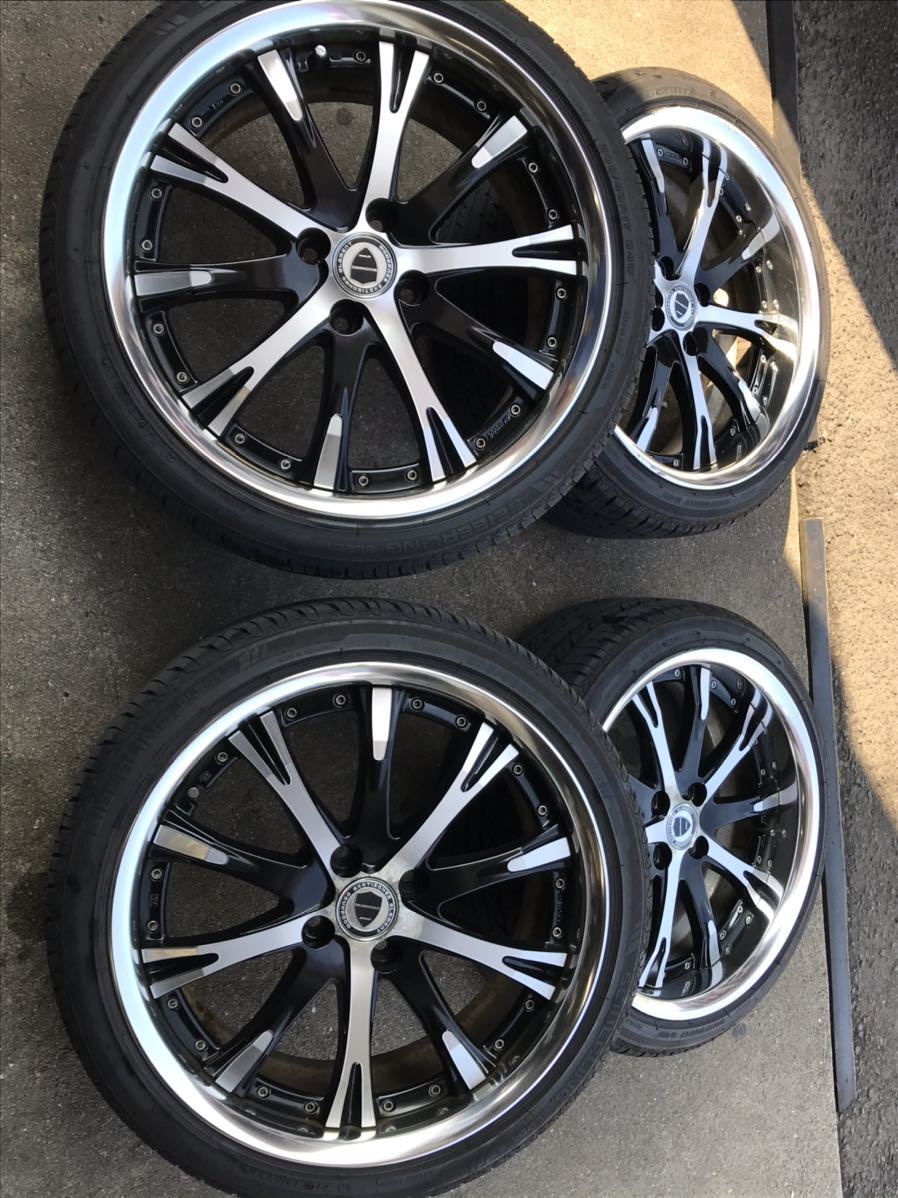 Workシュバートsc4 タイヤホイール4本セット 17インチ コンパクトカー アクア モビリオ他 前後オフセット違い5 40r17溝あり の落札情報詳細 ヤフオク落札価格情報 オークフリー スマートフォン版