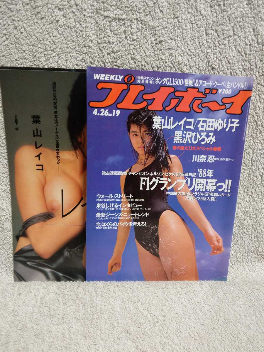 切り抜き】プレイボーイ 1988 4.26 No.19 葉山レイコ 7p 石田ゆり子 7p 黒沢ひろみ 5p 川奈忍 3p 川崎真由美  3pの落札情報詳細 - ヤフオク落札価格検索 オークフリー