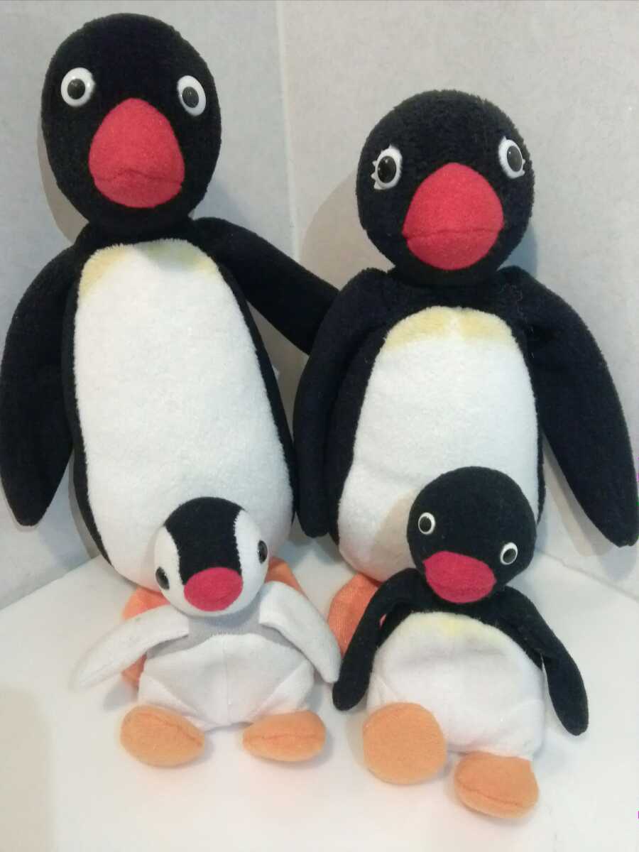 ピングー/PINGU/『ピングー ファミリー 4体セット』☆ピングー