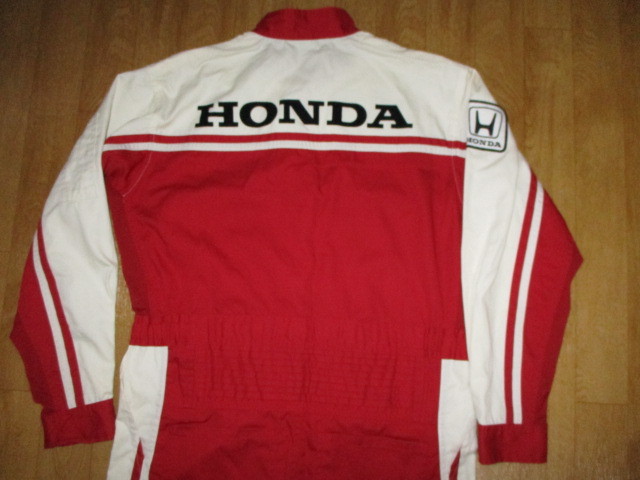 ホンダベルノ 昭和 当時物 ビンテージ メカニックピット作業ツナギ 新同美中古 サイズl の落札情報詳細 ヤフオク落札価格情報 オークフリー スマートフォン版