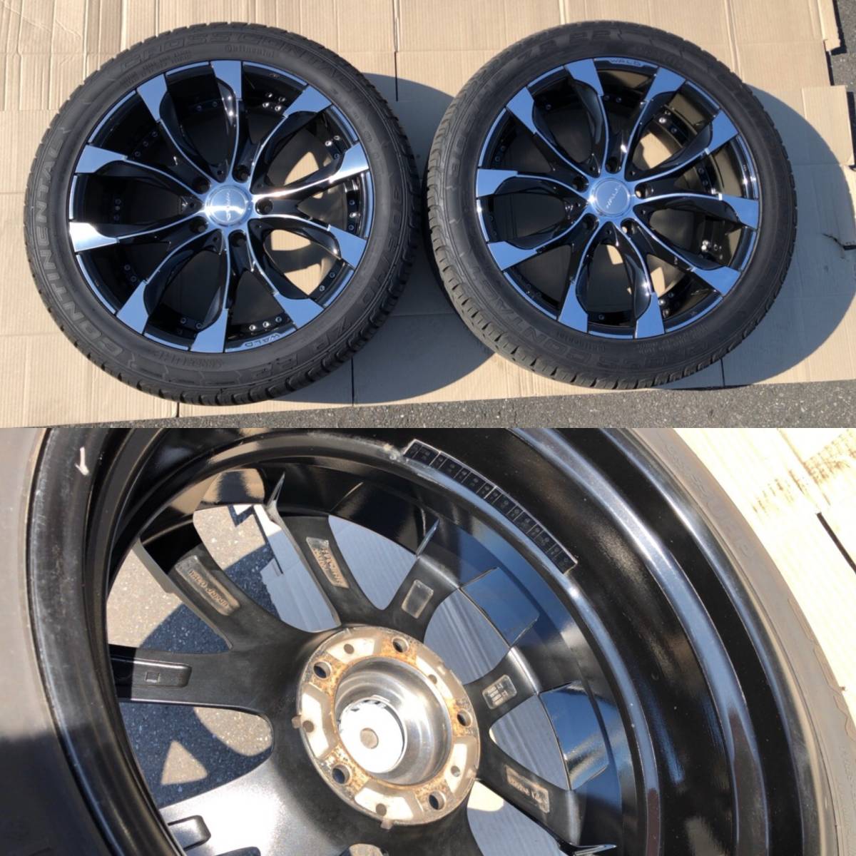 WALD JARRET J11-C ヴァルド ジャレット 空気圧センター付 LX570 WALD JARRET J11-C ヴァルド ジャレット 空気圧センター付 LX570