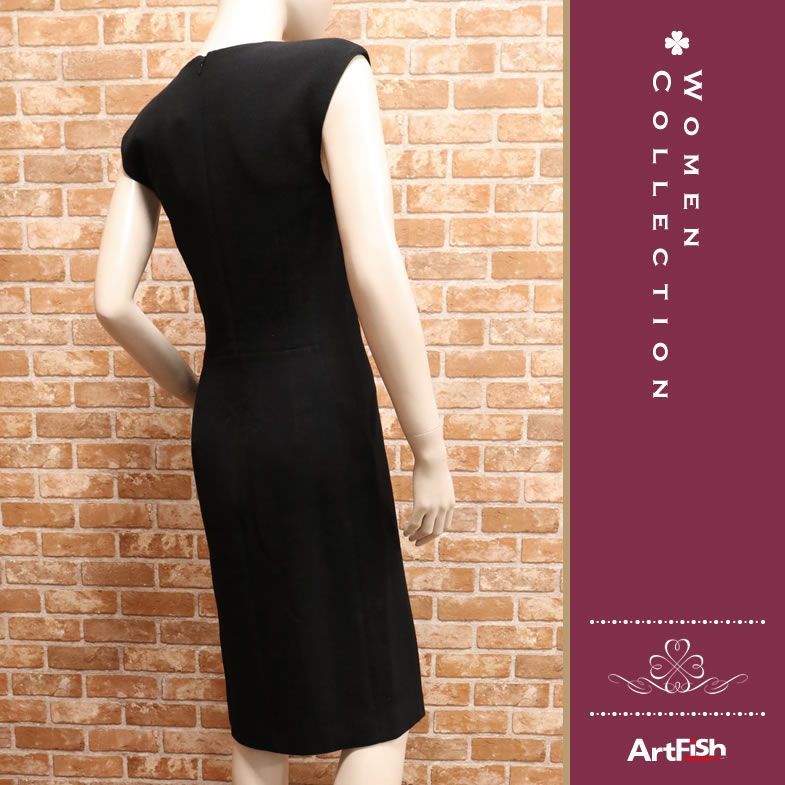 新品 1円 秋冬 Paule Ka Fr38サイズ ウール混タイトワンピース ルーマニア製 スリット ポールカ 新品 黒 ブラック Bz415 の落札情報詳細 ヤフオク落札価格情報 オークフリー スマートフォン版