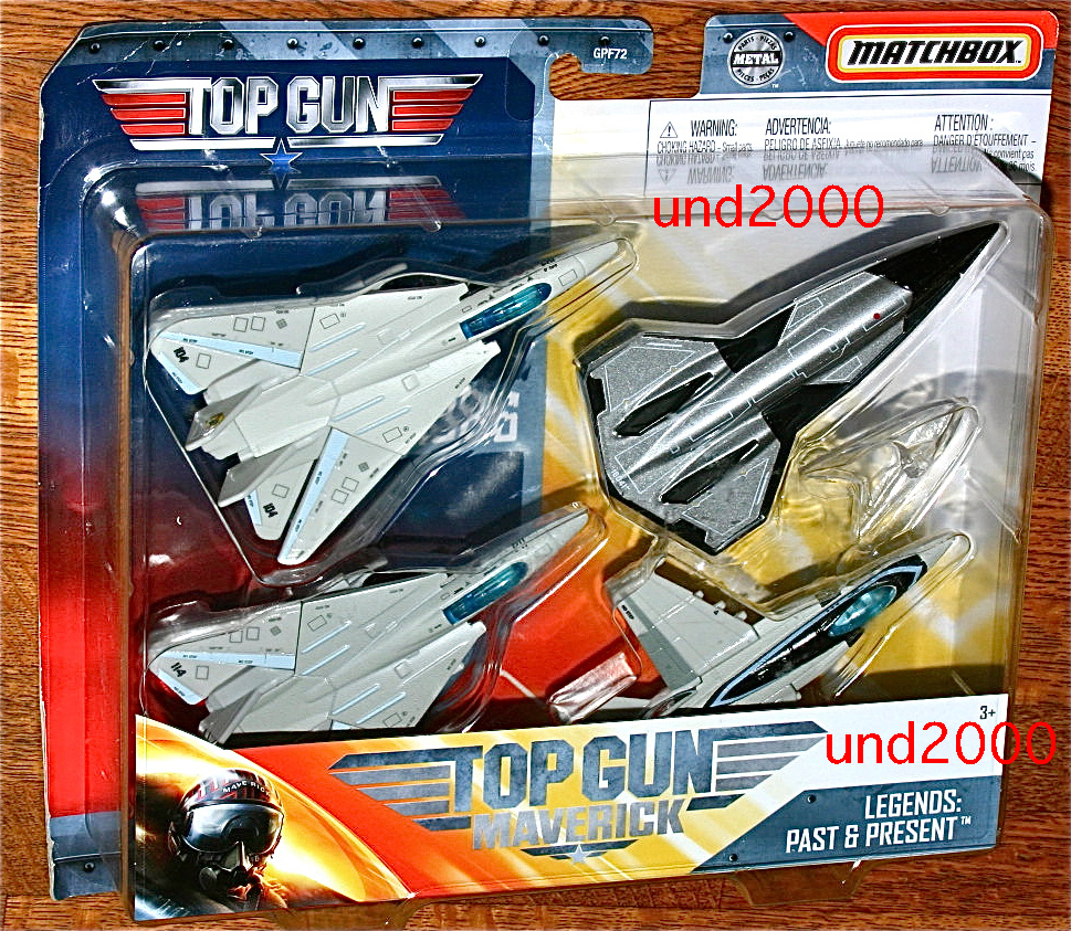 新品】Matchboxトップガン マーヴェリックF14 Tomcat Darkstar Super