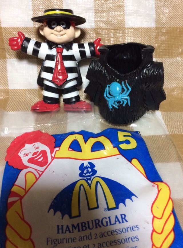 マクドナルド☆ハロウィン☆ハッピーセット☆ドナルド、ハンバーグラー