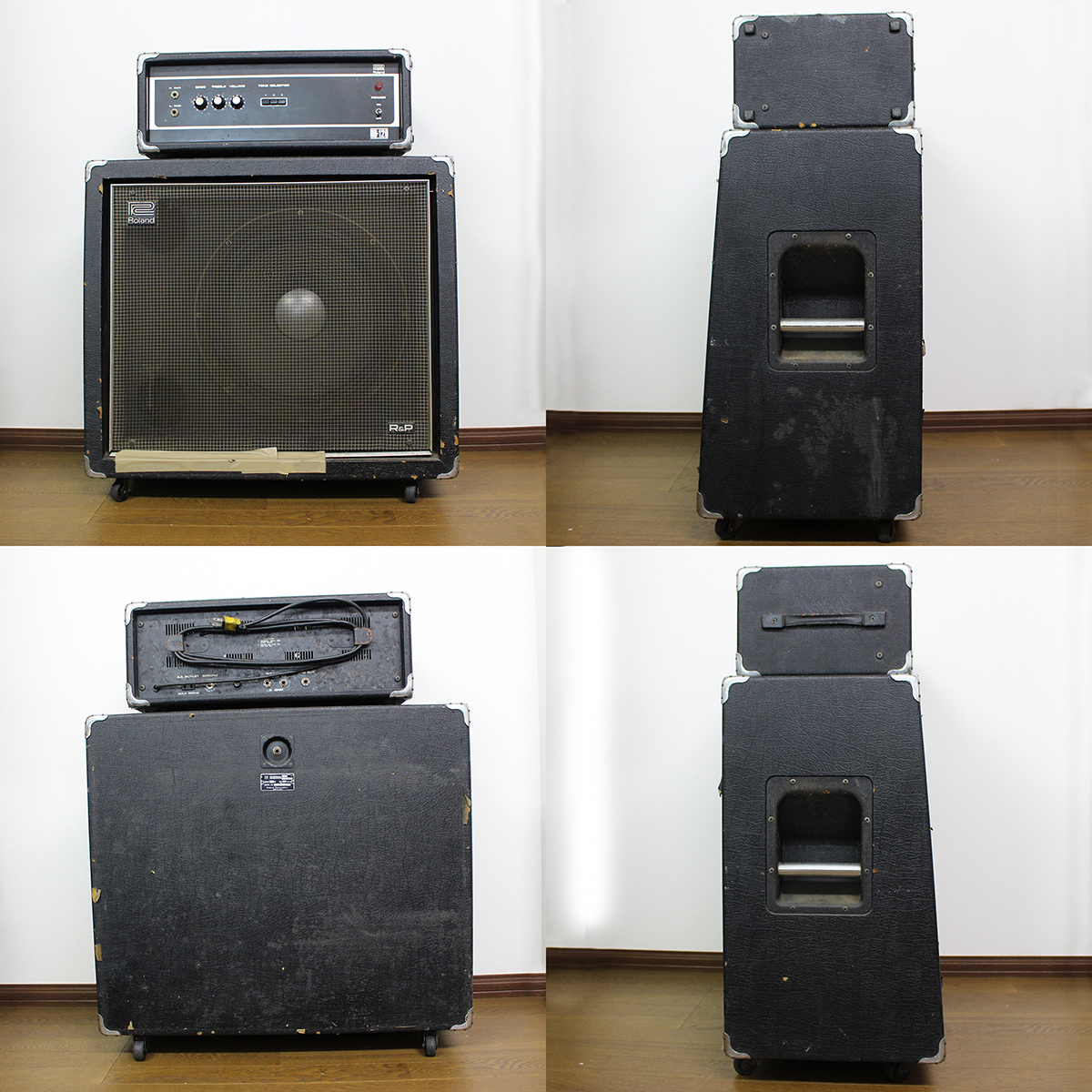 Roland｜RB120 ＆ RB120S｜ベースアンプ｜ヘッドアンプ＆キャビネット