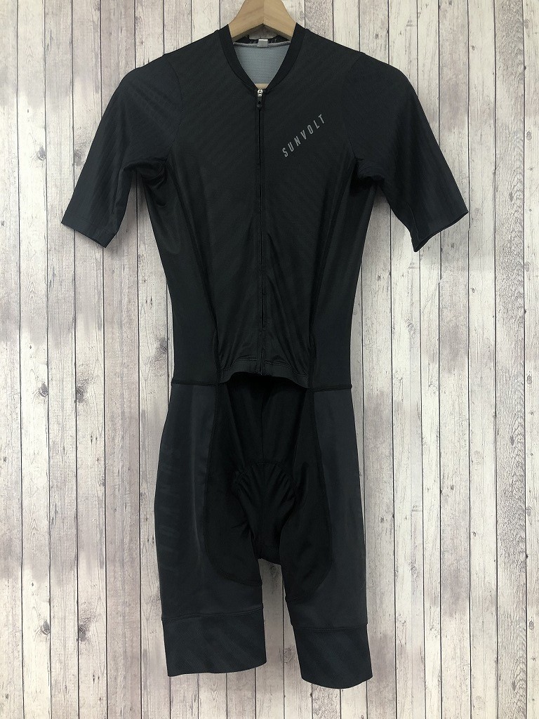 サンボルト Sunvolt ワンピース エアロジャージ 半袖 サイクルジャージ S 黒 グレー の落札情報詳細 ヤフオク落札価格情報 オークフリー スマートフォン版