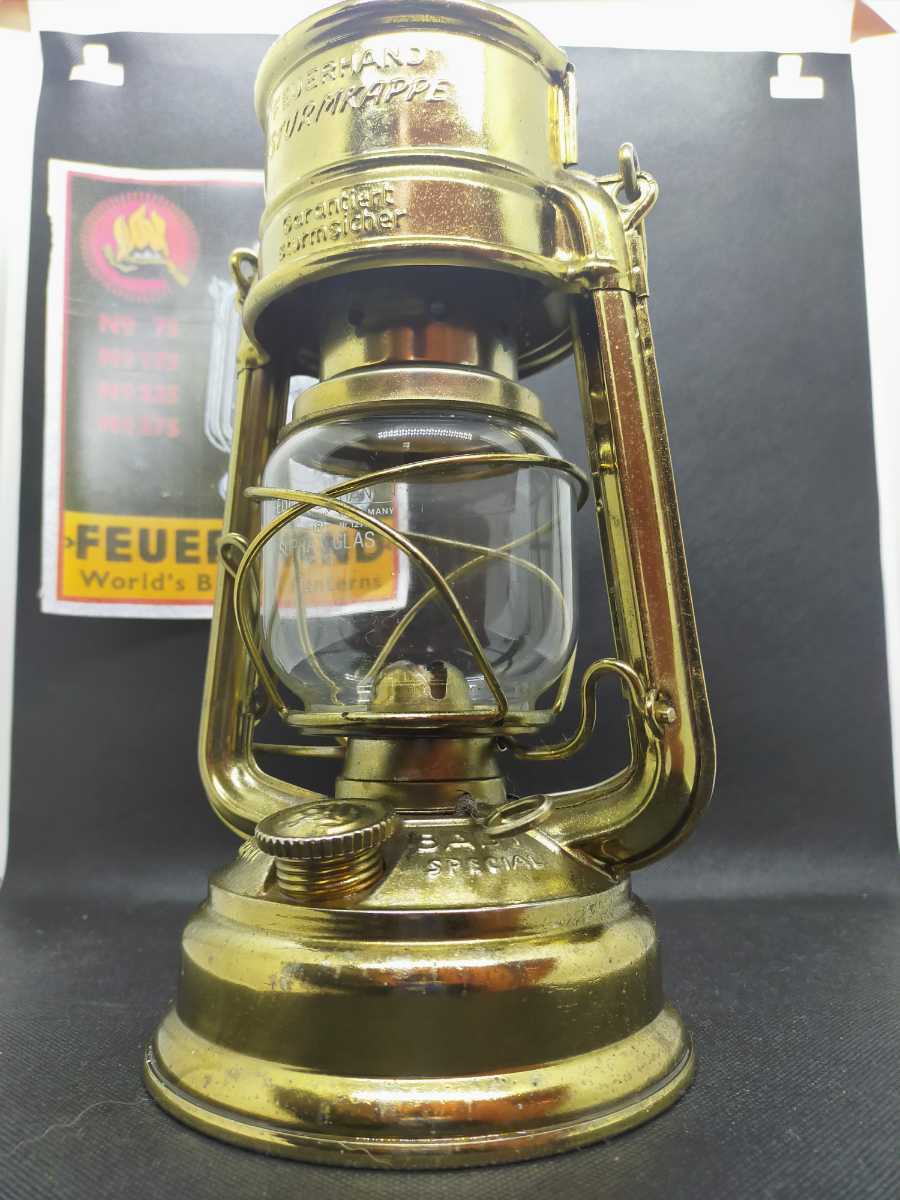 □激レア/真鍮メッキ□1970年 FEUERHAND 276 BABY SPECIAL W.GERMANY