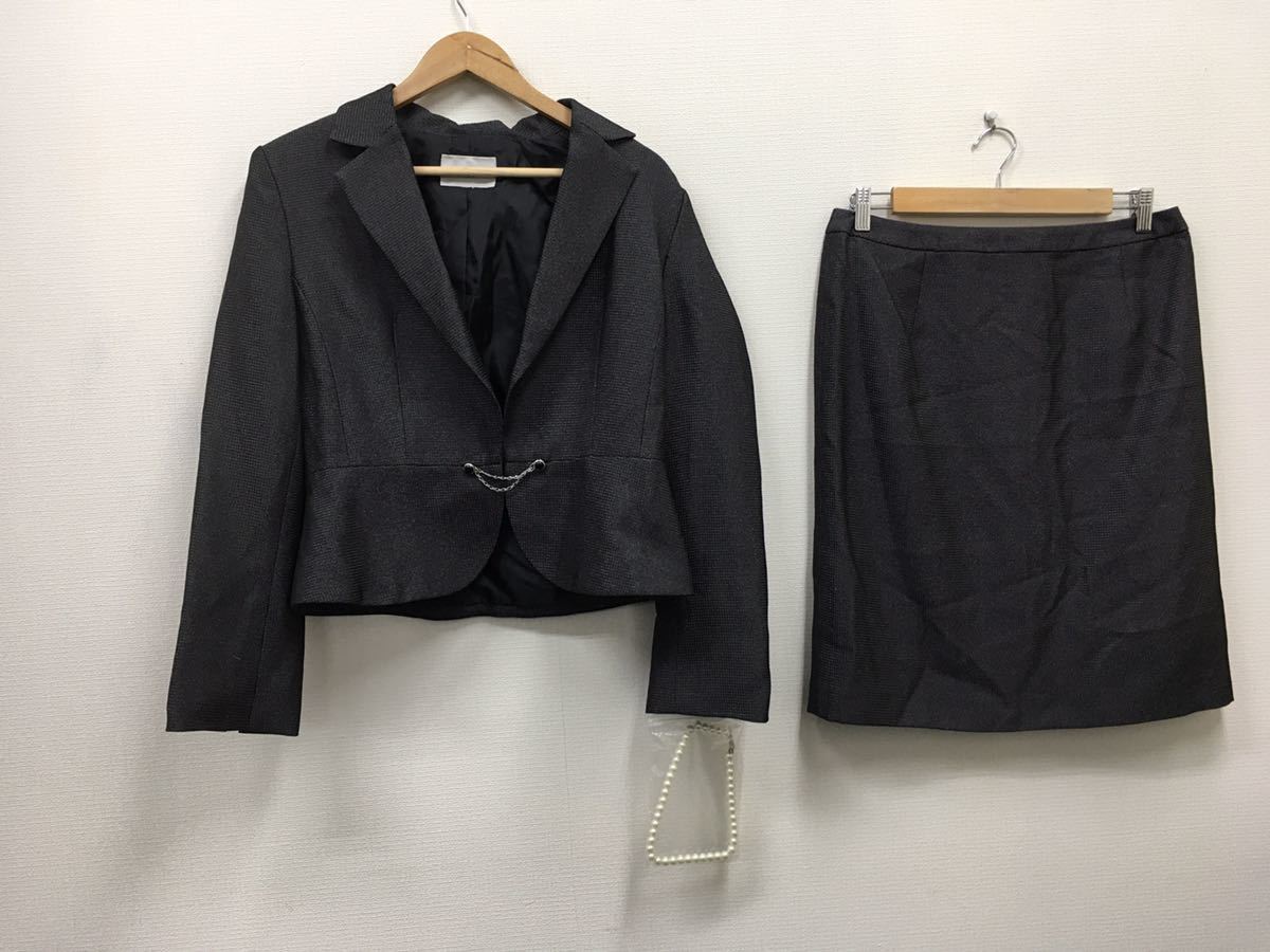 しまむら レディース Theoria セオリア 3点セット セットアップスーツ 卒業式 入学式 フォーマル 撮影 行事 祝い事 黒 白 17ar の落札情報詳細 ヤフオク落札価格情報 オークフリー スマートフォン版