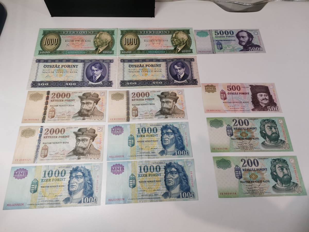 1円 ハンガリー フォリント 外国紙幣 外国 紙幣 通貨 5000 00 1000 500 0 欧州 ヨーロッパ の落札情報詳細 ヤフオク落札価格情報 オークフリー スマートフォン版