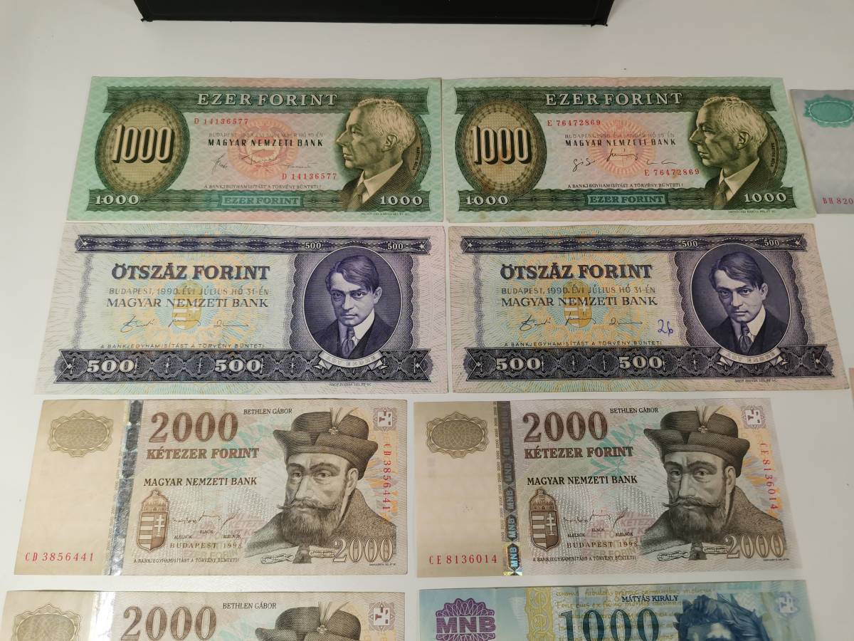 1円 ハンガリー フォリント 外国紙幣 外国 紙幣 通貨 5000 00 1000 500 0 欧州 ヨーロッパ の落札情報詳細 ヤフオク落札価格情報 オークフリー スマートフォン版