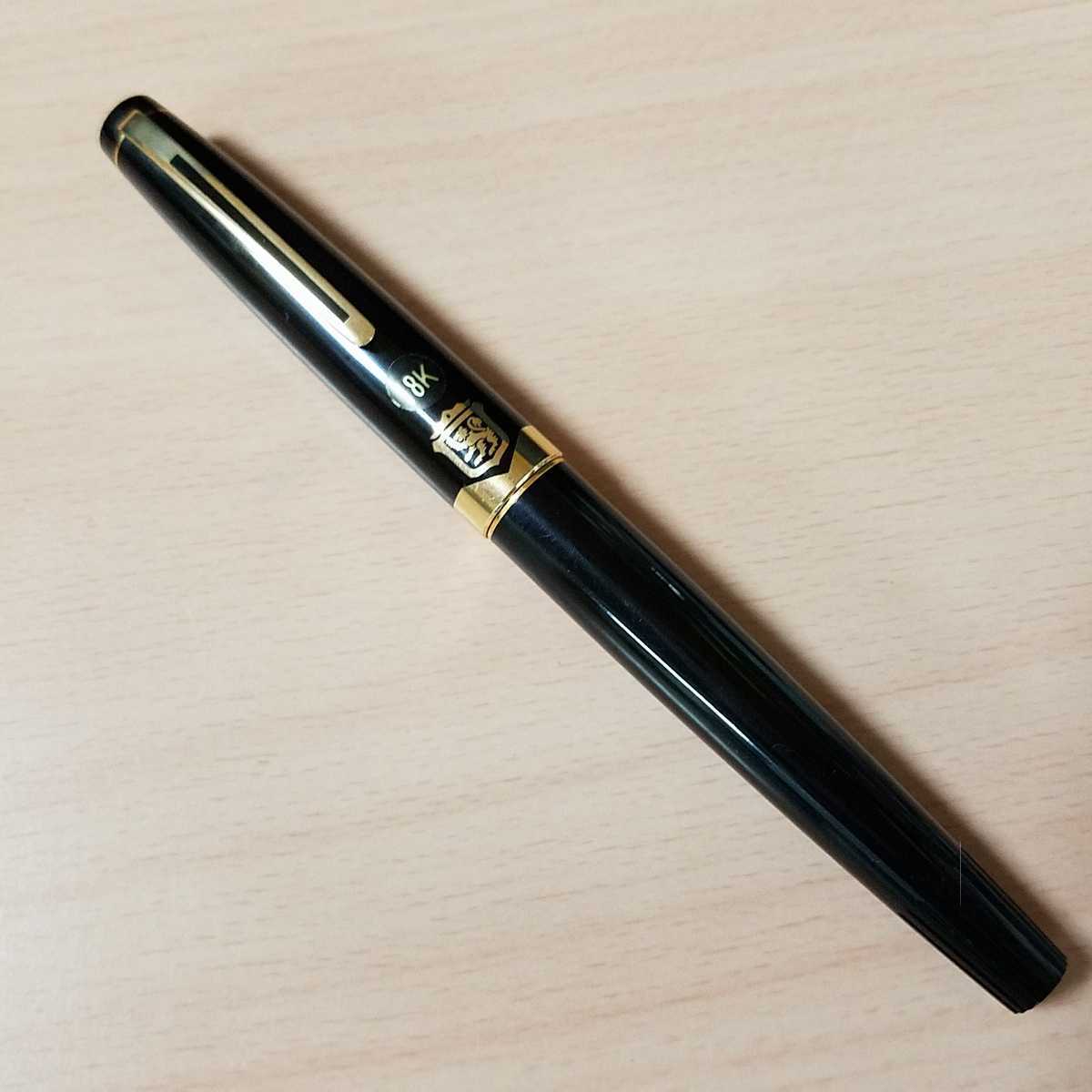 FERME 万年筆 18K フエルム 昭和レトロ シルバー軸 激レア！ FERME 18K