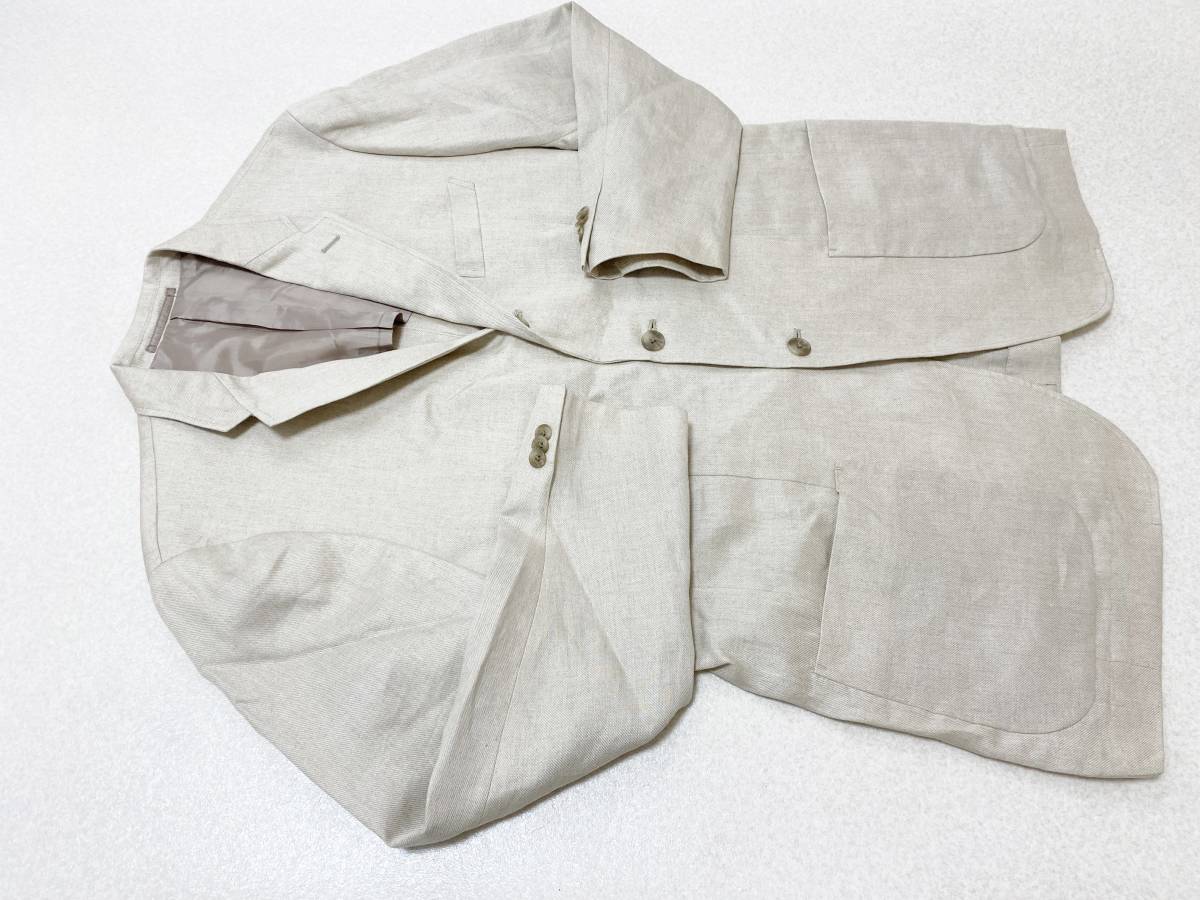 メンズxlサイズ ユニクロ Uniqlo リネン麻 テーラードジャケット ベージュ 311 の落札情報詳細 ヤフオク落札価格情報 オークフリー スマートフォン版