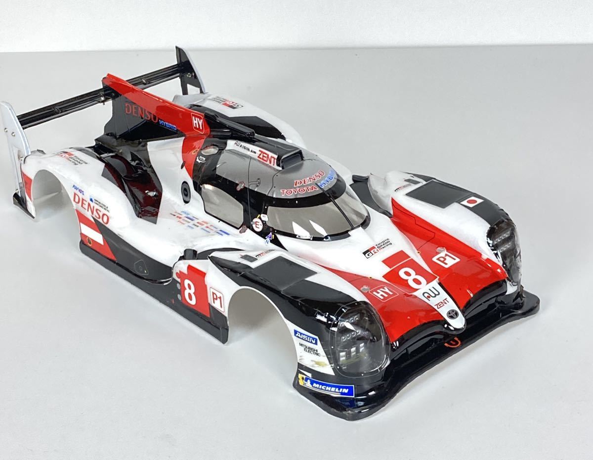 タミヤ トヨタガズーレーシング TS050 HYBRID 塗装済みボディ中古の