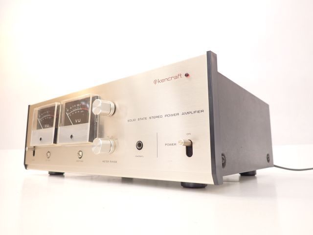 kencraft ソリッドステートステレオパワーアンプ GM-820X Kencraft GM-820X - YouTube