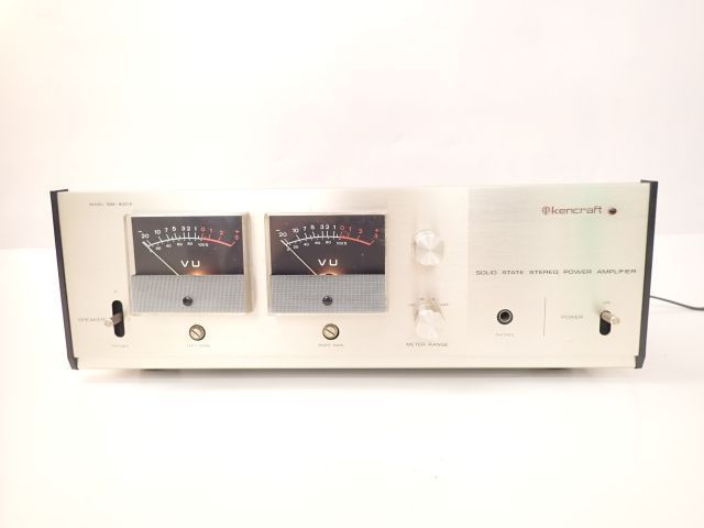 Kencraft ケンクラフト ステレオパワーアンプ GM-820X □ 5D784-8の