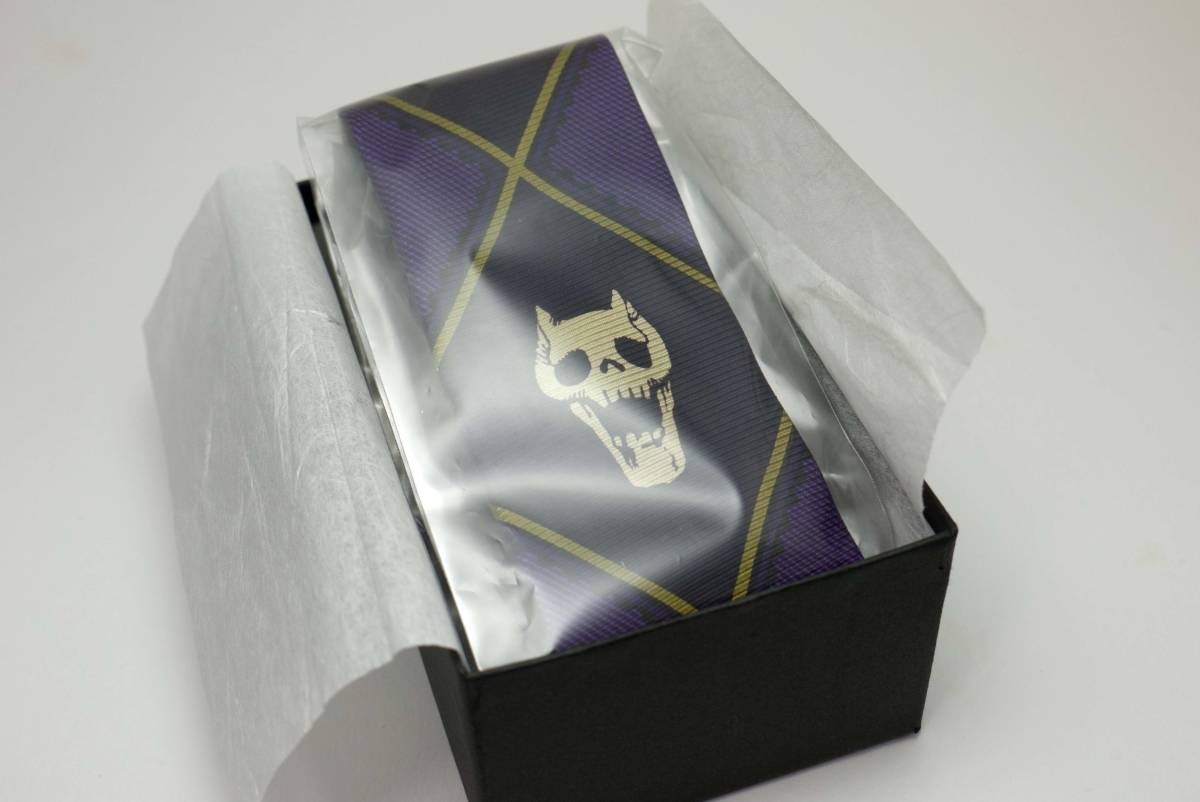 ジョジョの奇妙な冒険 吉良吉影 ネクタイ&シール付き紙袋セット(未使用品)