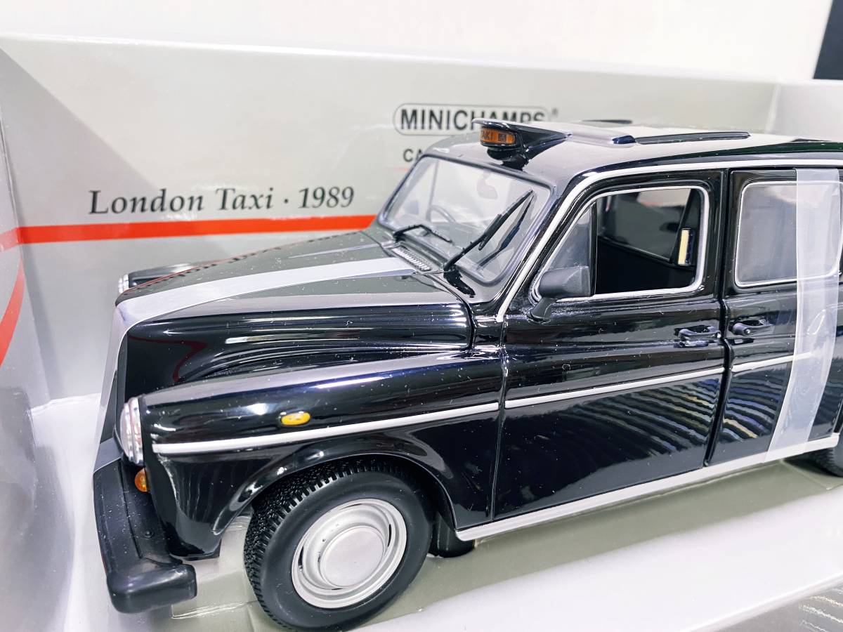 新品】【ミニカー/模型】MINICHAMPS 1/18 London Taxi 1989 (Black