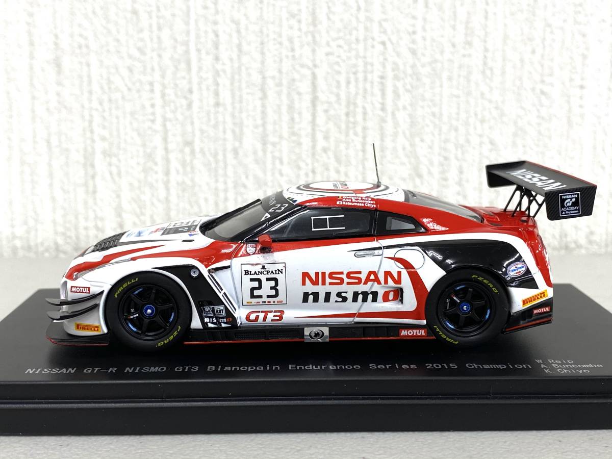 絶版品 ＞ EBBRO エブロ 1/43 NISSAN GT-R NISMO GT3 Blancpain