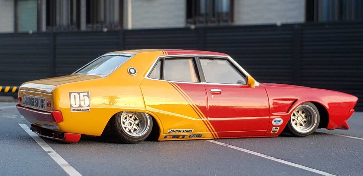 1/24プラモデル完成品 ケンメリ シャコタン ☆街道レーサーの落札情報