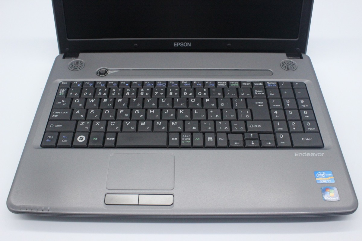 EPSON Endeavor NJ5500E（Intel Core i7, 1920x1080）不具合有り