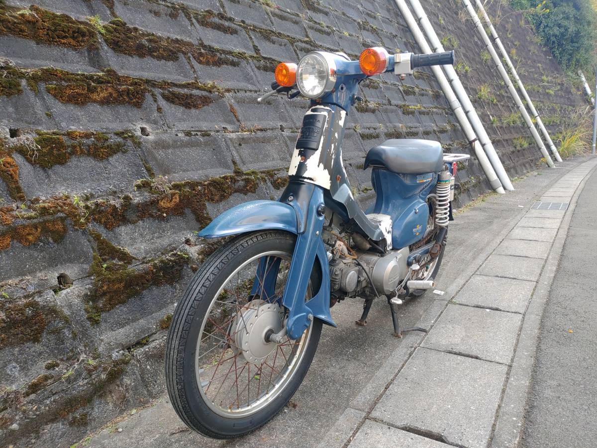 スーパーカブ５０ Jun105cc 水本マフラー Pc 不動車 部品取り 85cc登録 引取のみ 最落無し 松戸市から30ｋｍ位は無料配送 の落札情報詳細 ヤフオク落札価格情報 オークフリー スマートフォン版