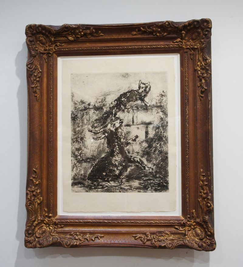 マルク・シャガール「ラ・フォンテーヌの寓話」オリジナル銅版画