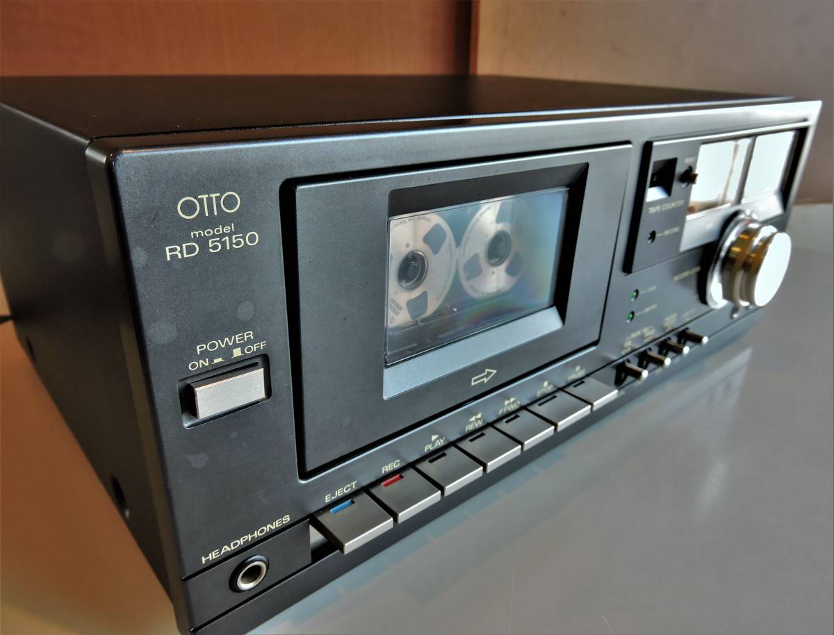 70s OTTO リミッター機能付 カセットデッキ RD-5150 使用頻度低 整備
