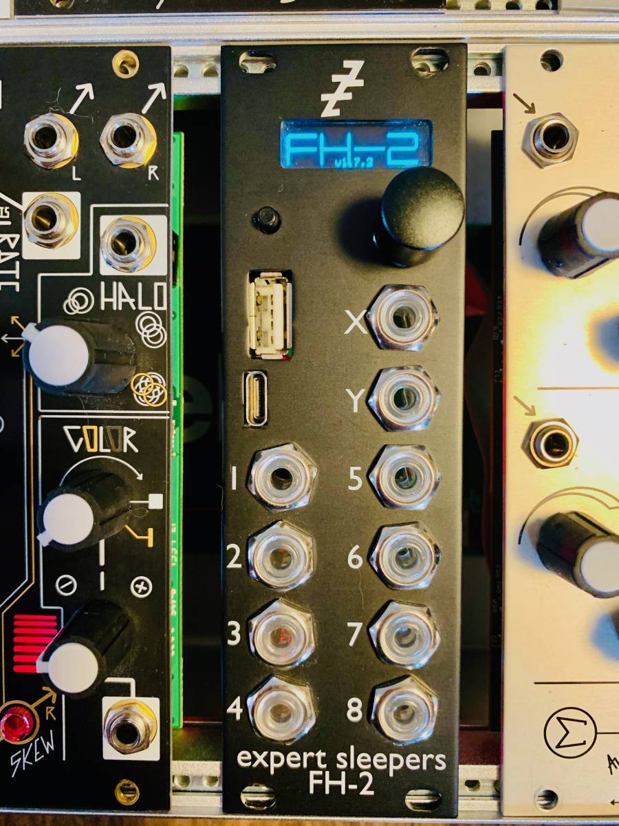expert sleepers FH-2 モジュラーシンセサイザー