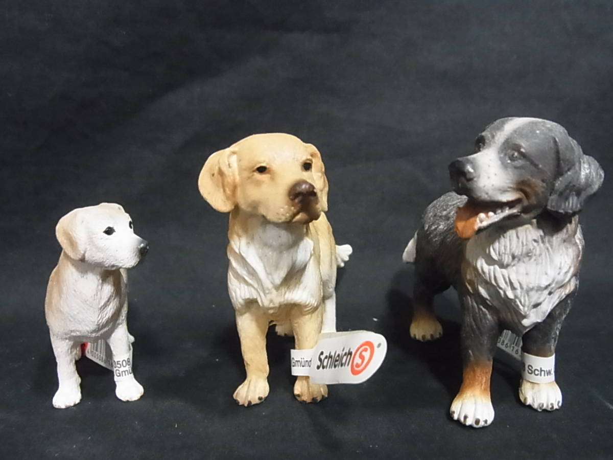11 Schleich シュライヒ 犬3点セット ゴールデンレトリバー ラブラドール バーニーズマウンテンドッグ フィギュア 動物 未使用保管品 の落札情報詳細 ヤフオク落札価格情報 オークフリー スマートフォン版