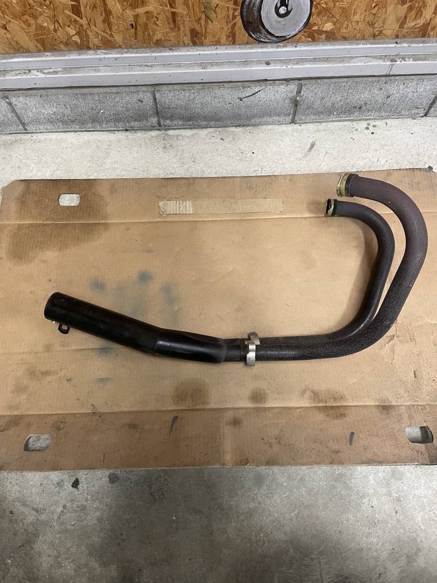 GS400】無茶振り🔥二重構造にこだわって激吸マフラーを作って