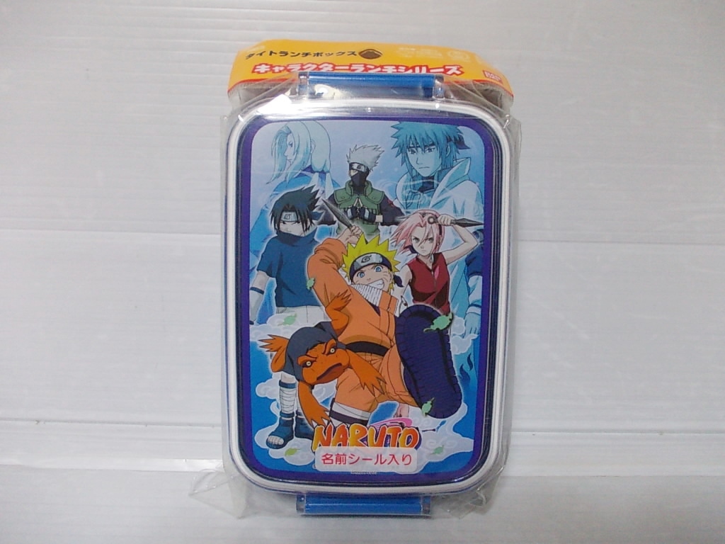 新品】バンダイ BANDAI NARUTO ナルト タイトランチボックス&スライド