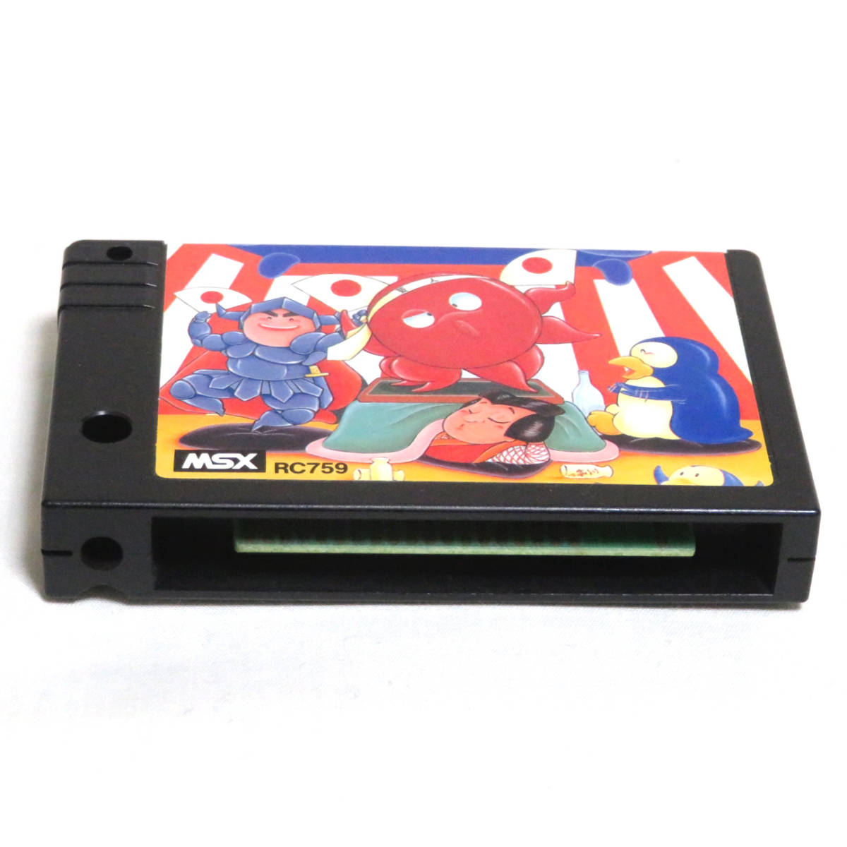 MSX パロディウス タコは地球を救う コナミ 中古 ソフト