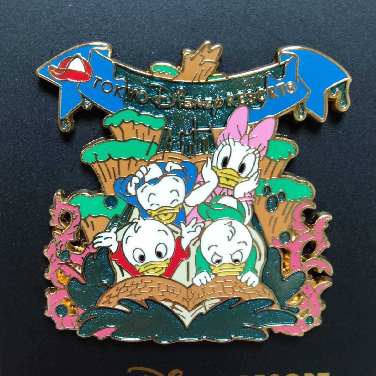 同封可] ディズニー ピンバッジ スプラッシュマウンテン デイジー