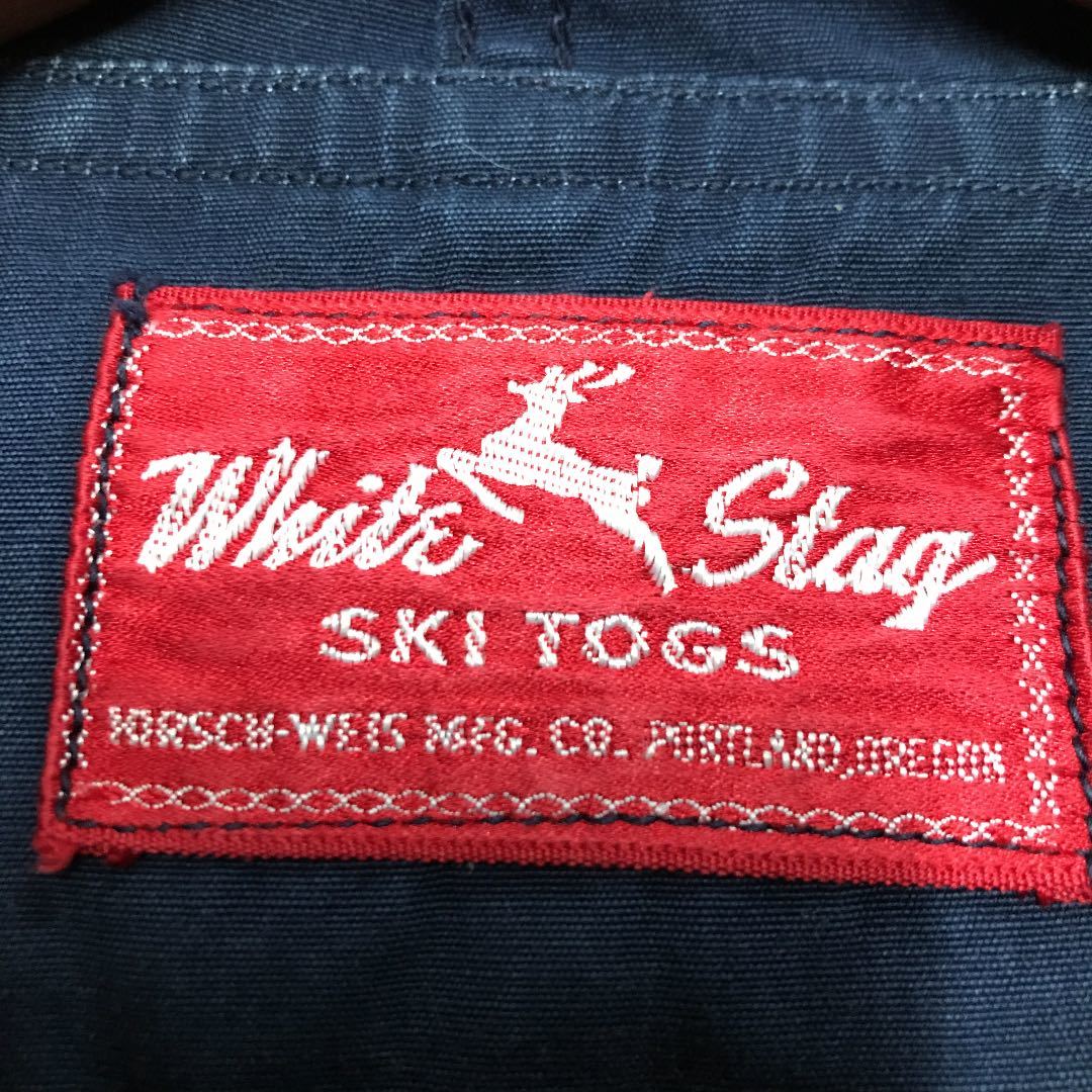 名品レアvintage 40s WHITE STAG SKI TOGS 古着 ビンテージ