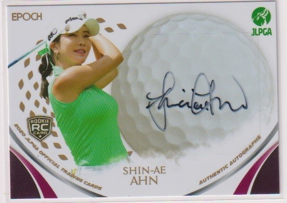 エポック 2020 JLPGA 女子ゴルフ アン シネ RC 直筆サインカード #85
