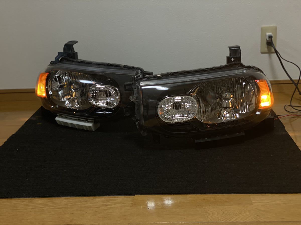 キューブZ12 US風加工ヘッドライト HID仕様 ☆コーティング済☆ NISSAN
