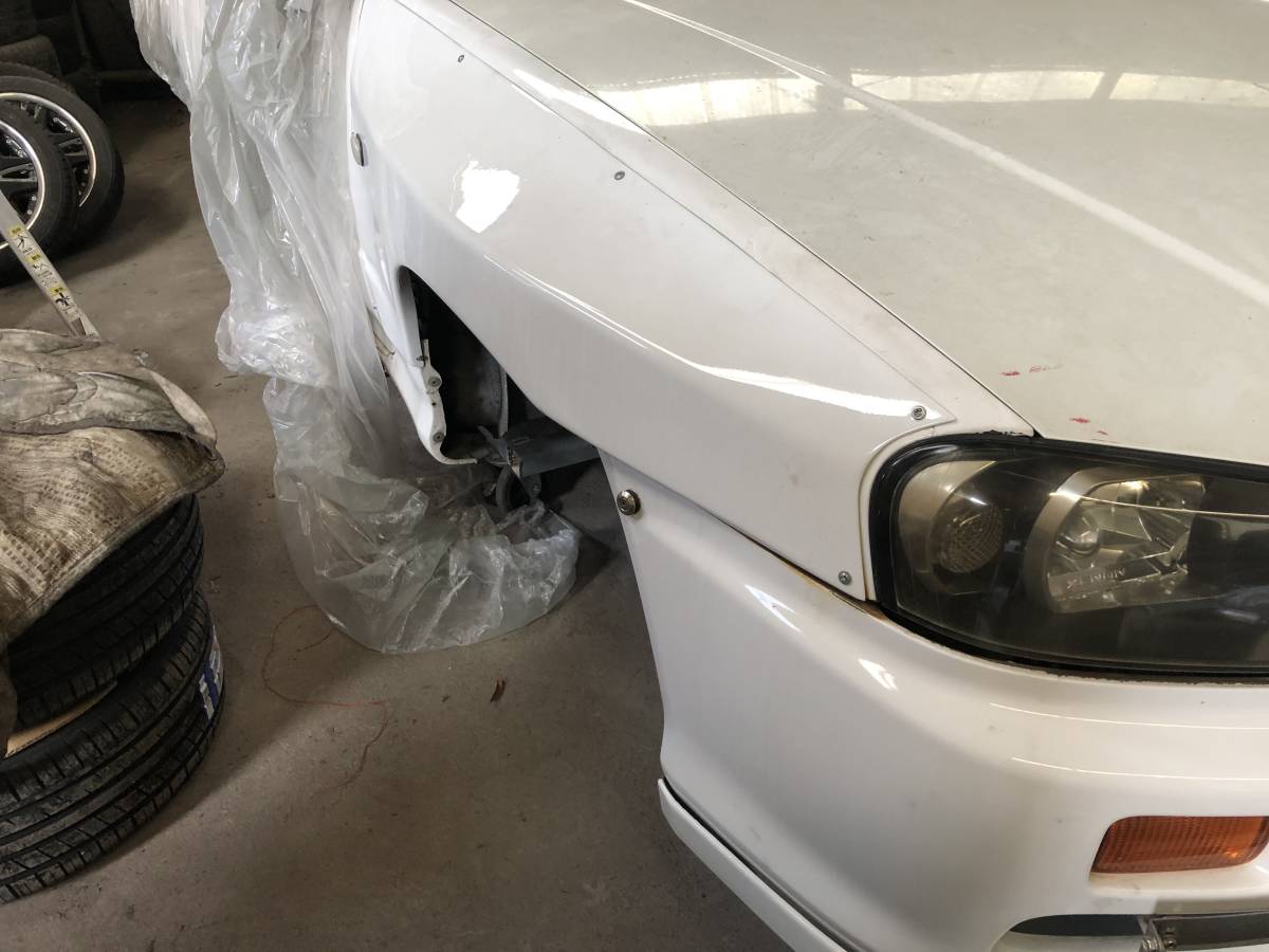 純正 フェンダー 運転席側 スカイライン 25GTターボ ER34 ２ドア