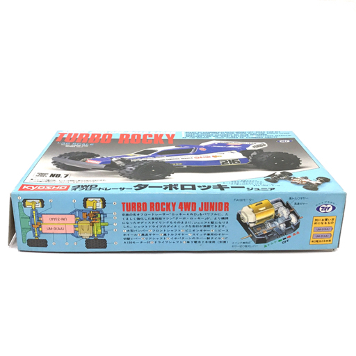 未組立 1/10 京商 4WD オフロードレーサー ターボロッキー Yahoo!オークション - 京商 KYOSHO ターボロッキー 1980年代当時