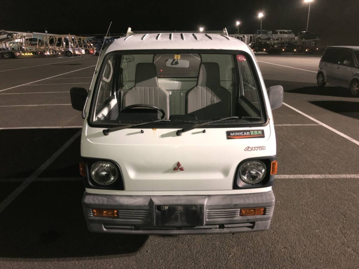 ☆需要の高い軽トラック!山形発/4WD/1991年式/三菱/ミニキャブトラック
