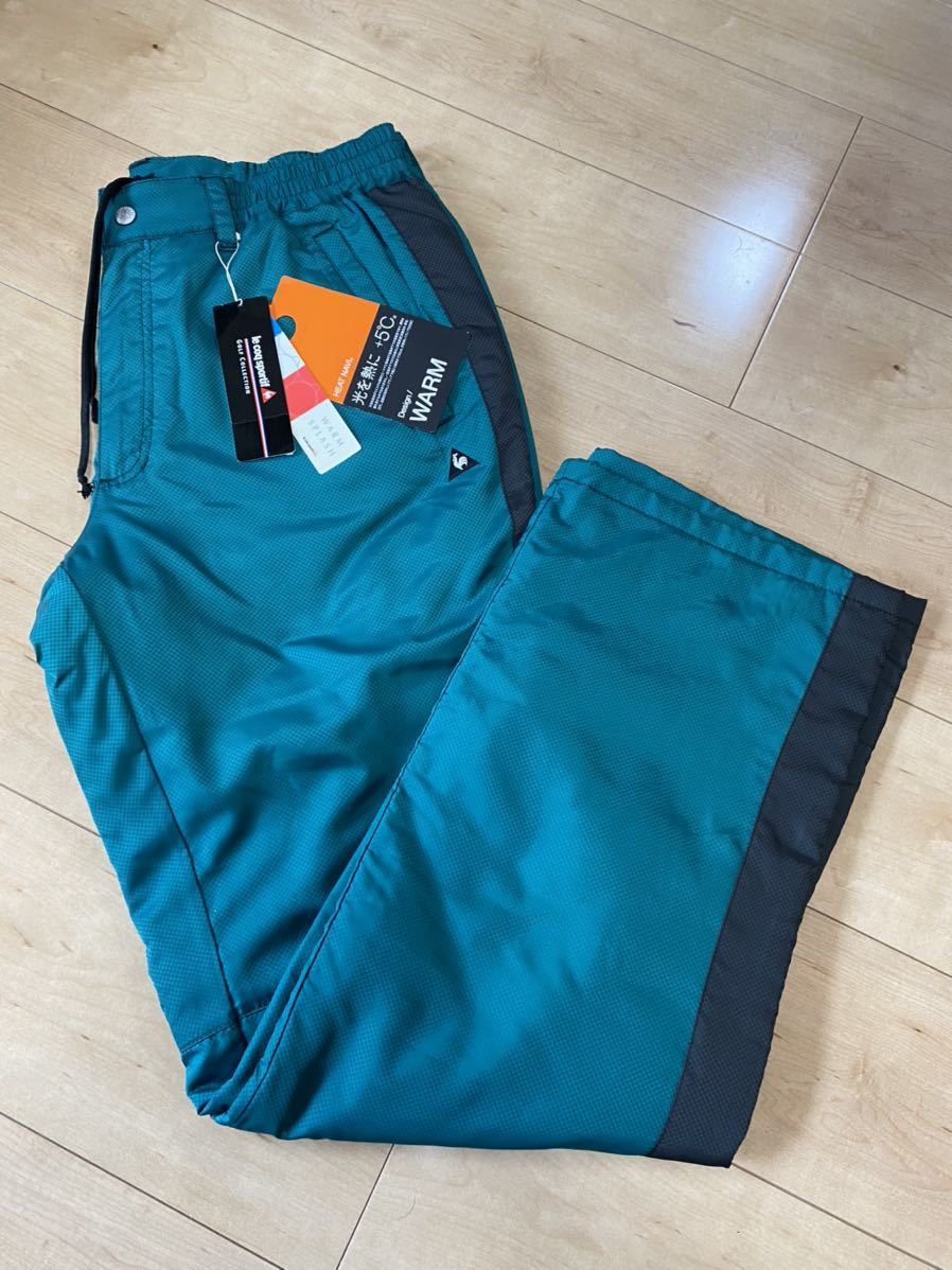 中綿 ルコックスポルティフ ロングパンツ 中綿入り ボトムス スポーツウェア トレーニングパンツ メンズ Lサイズ グレー ルコック中綿入りパンツ