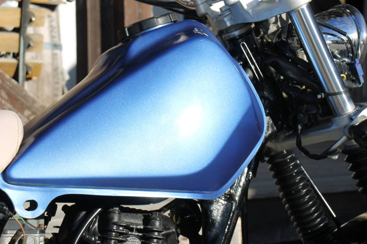 ☆ キムタク仕様 ☆ TW200 スカチューン カスタム スパトラ バリ山