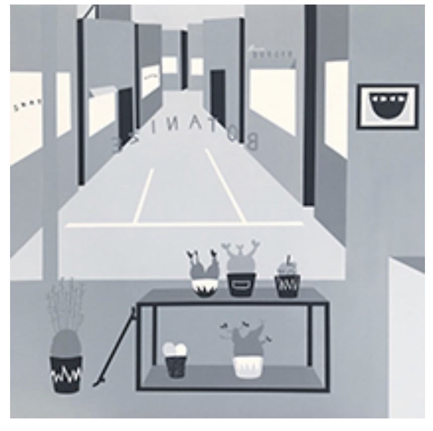新品】【新品】LY BOTANIZE ON THE STREET Silkscreen on paper