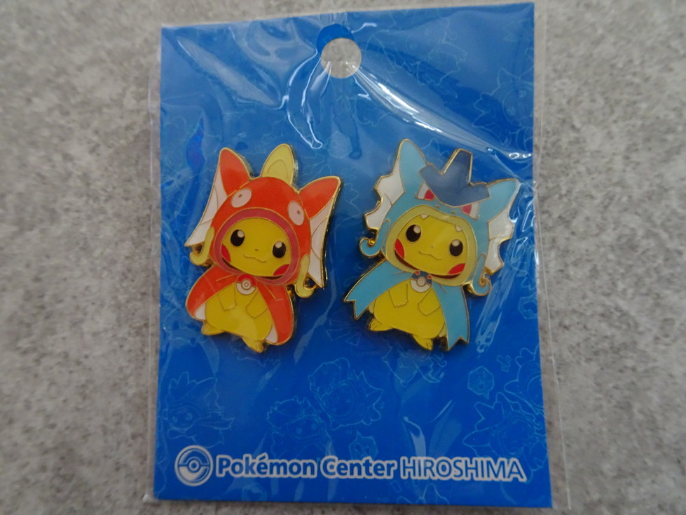 新品 ポケモンセンター ヒロシマ コイキングごっこ ギャラドスごっこ ピカチュウ ピンズセット の落札情報詳細 ヤフオク落札価格情報 オークフリー スマートフォン版