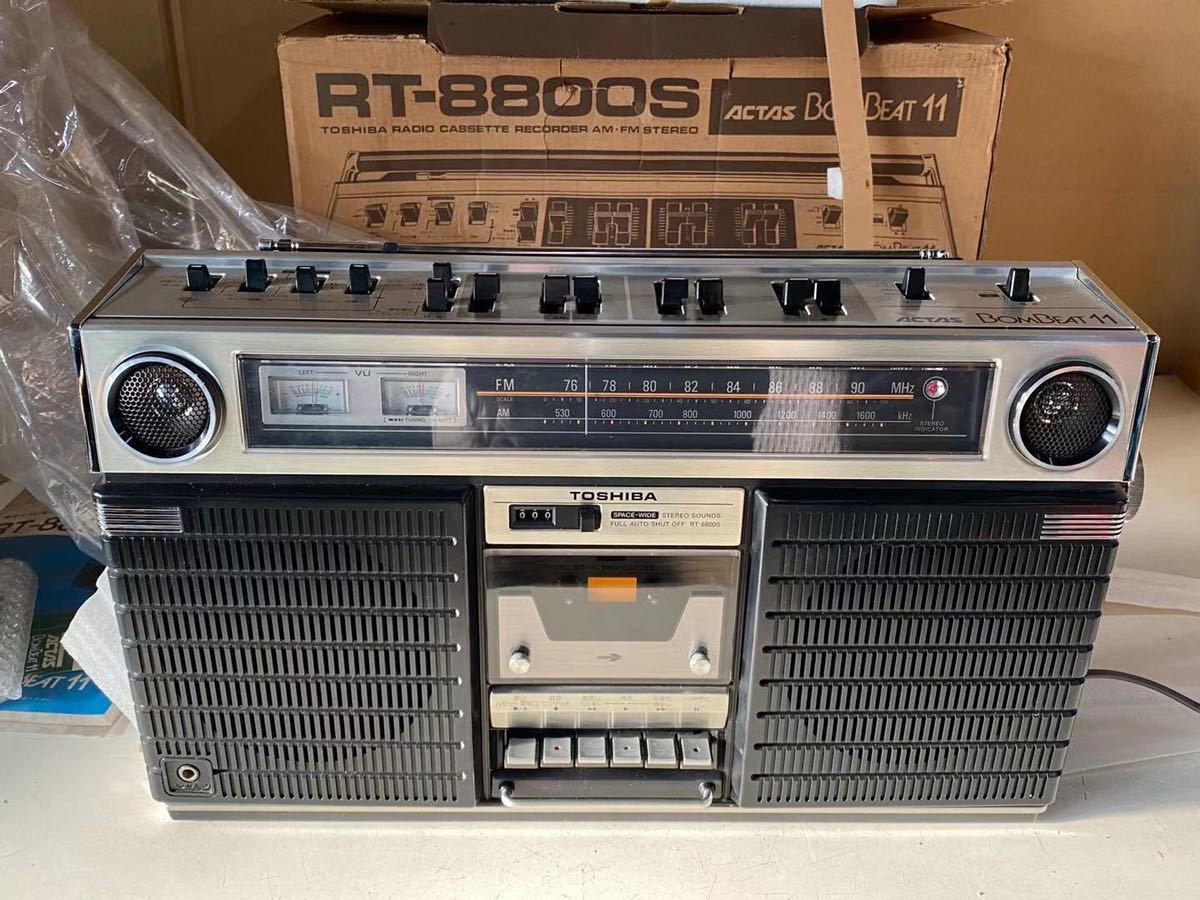 TOSHIBA RT-8800S ステレオラジカセ BOMBEAT11★ジャンク 2025年最新】Yahoo!オークション -toshiba 東芝 ラジカセ