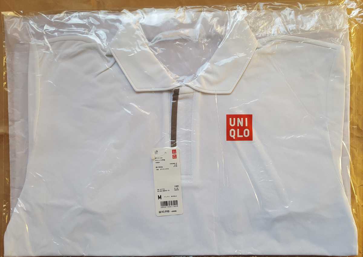 ユニクロ フェデラー 2019 ウィンブルドン ポロシャツ　新品未使用 タグ付き 新品】ユニクロ ロジャー・フェデラー2019年ウィンブルドンモデル RF