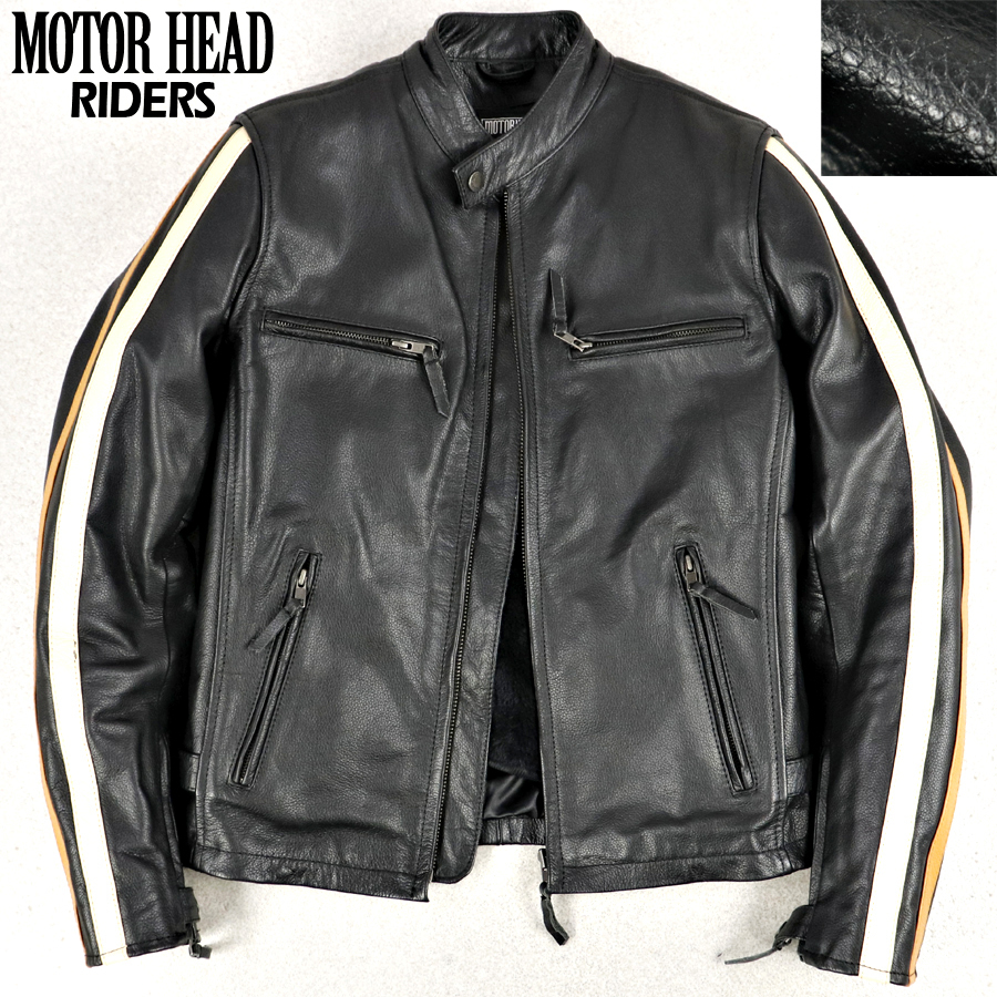 極美品 MOTORHEAD RIDERS モーターヘッドライダース 水牛革