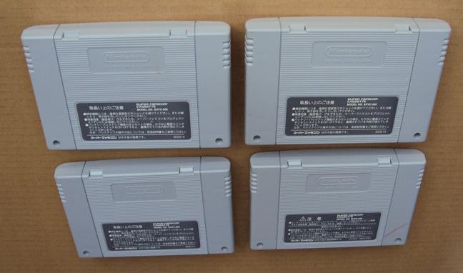 良品含★・SFC「ホラーソフト　弟切草・かまいたちの夜・魔女たちの眠り・学校であった怖い話 ４個 」★箱・取説付 動作確認済 端子清掃済 ☆SFC 「 ホラーソフト 弟切草・かまいたちの夜・夜光虫・魔女たちの