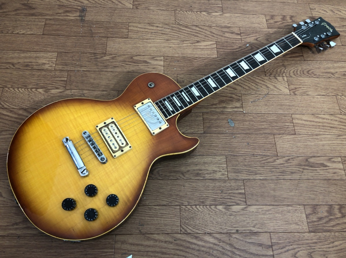 C031a003 Greco グレコ レスポールカスタム エレキギター ジャパンビンテージ ボルトオン の落札情報詳細 ヤフオク落札価格情報 オークフリー スマートフォン版